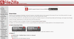 Desktop Screenshot of filezilla-project.org